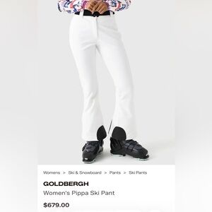 Goldbergh White Pippa Ski Pants